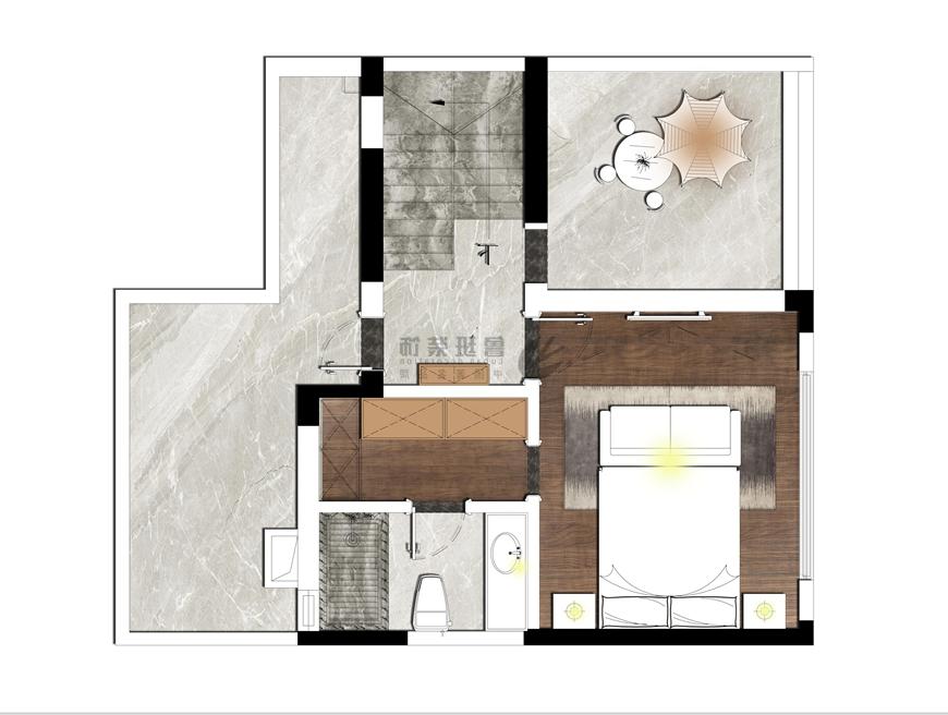 绿地城,现代轻奢风格,户型图